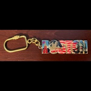 Boston keychain